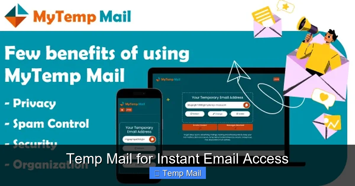 Temp Mail for Instant Email Access