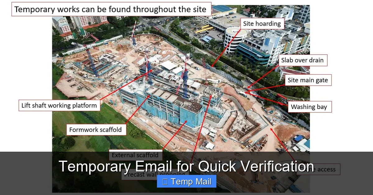 Temporary Email for Quick Verification